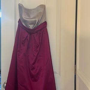 Bridesmaid long elegant dress